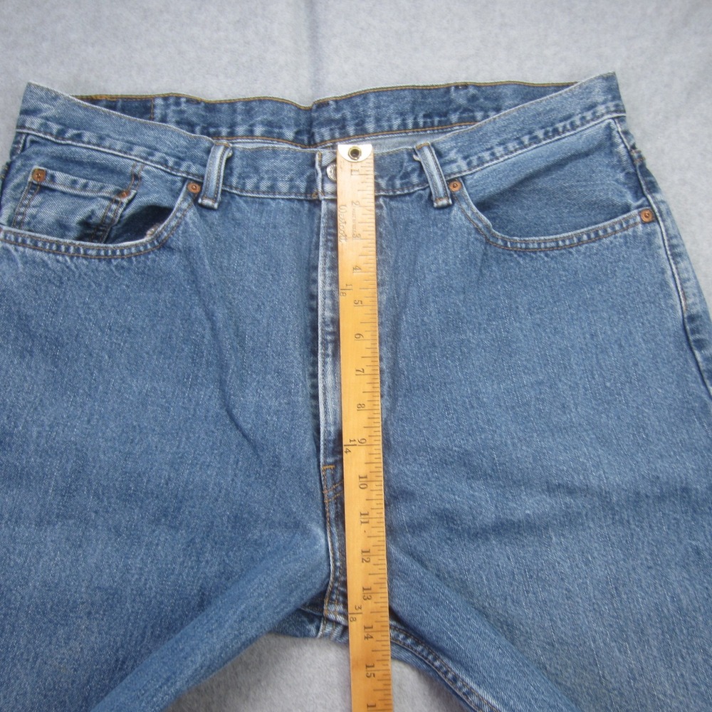 Levis 550 Jeans‎ Mens 40x30 Blue  Relaxed Fit Straight Denim - Picture 11 of 16